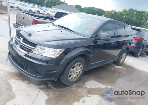 2014 Dodge Journey American Value Pkg z USA, uszkodzony, nr VIN 3C4PDCAB2ET281202